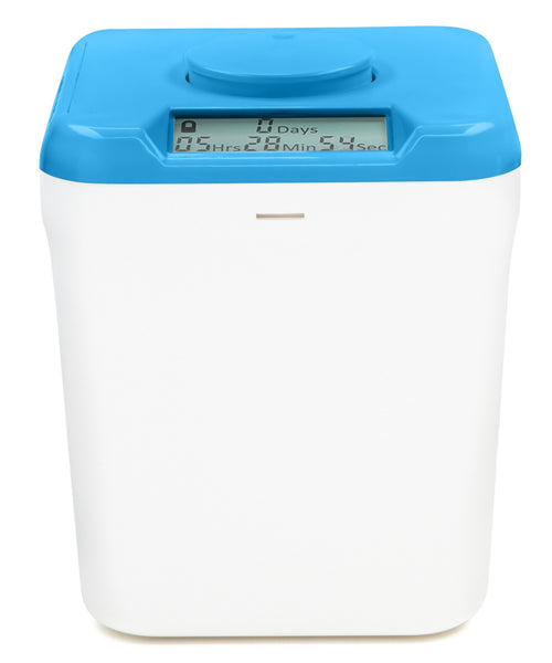 kSafe: (Blue Lid + White Base)