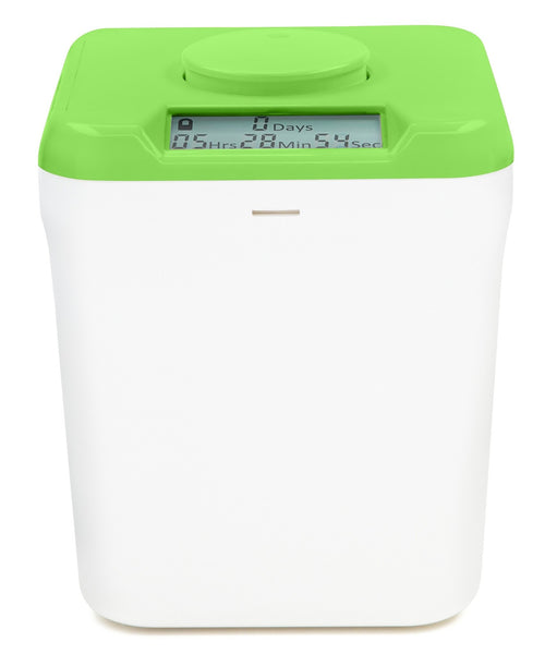 kSafe: (Green Lid + White Base)